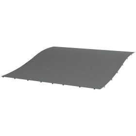 Replacement Canopy for 10x10 Pergola Dark Gray UV Protection Easy Install 84C-038 Series
