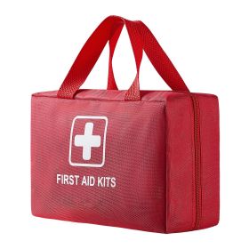 First Aid Kit, 500 Pieces, 600D Nylon Large Survival First Aid Bag, Emergency Medical Supplies, for Home, Car, Office, Travel, Camping, Truck, Hi
