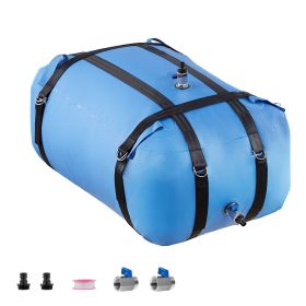 Water Storage Bladder, 35 Gallon Large Capacity TPU Soft Water Bag, Portable & Collapsible Water Storage Containers