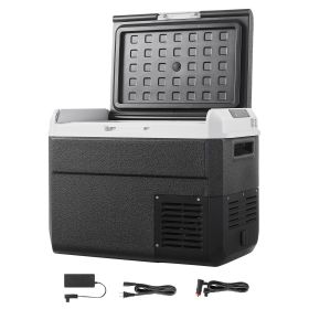 12 Volt Car Refrigerator, 31.7QT/30L Car Fridge, Portable Electric Cooler with -4-68 F Adjustable Temperature