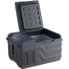 Car Refrigerator, 12 Volt Car Refrigerator Fridge, 9 L Single Zone Portable Freezer, -4-68 F Adjustable Range
