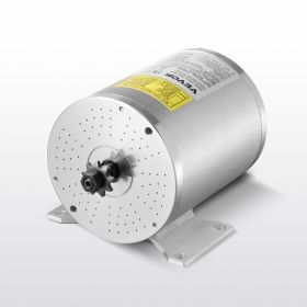 2000W Electric Brushless DC Motor Kit 48V 4300rpm Motor With Upgraded Controller (Option: Silver)