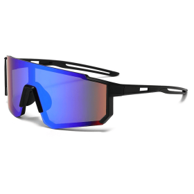 Sports Wrap Around Cycling Sunglasses Men Women UV400 Protection Polarized Mirror Lens Windproof Bike Driving Running Outdoor Sports Shield Visor (Style: Green Mercury Patina)