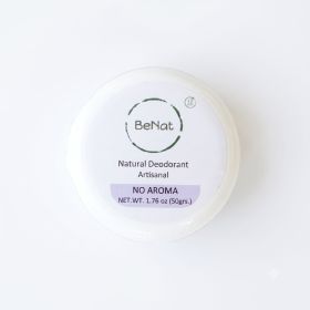 Vegan Deodorant Cream - All-Day Natural Odor Protection with Organic Coconut Oil & Essential Oils for Women, Men & Teens (Aluminum-Free, 1.76oz) (Options: No Aroma)