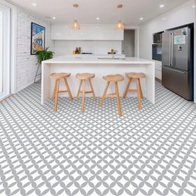 20pcs Self-Adhesive Floor Tiles, 7.9 X 7.9 Inch PVC Self-Adhesive Waterproof Flooring Strips, Waterproof Lip Features, DIY Suitable For Bathroom, (Option: 1)